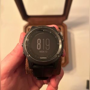 GARMIN Fenix 3 | BLACK/GRAY W/ BLACK BAND